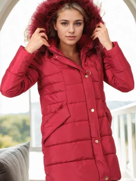 Palton Dewberry bordo