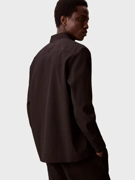 Классическая рубашка Calvin Klein черная