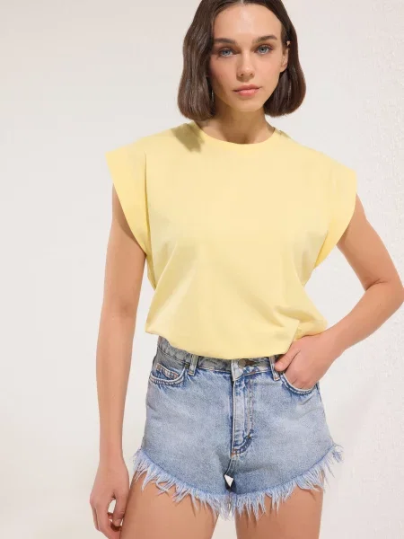 Trendyol Tricou galben
