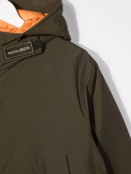 Płaszcz dziecięcy Woolrich zielony
