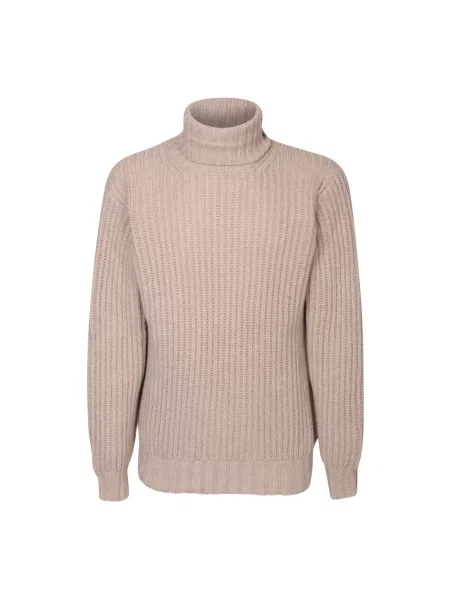 Sweter Dell'oglio beżowy