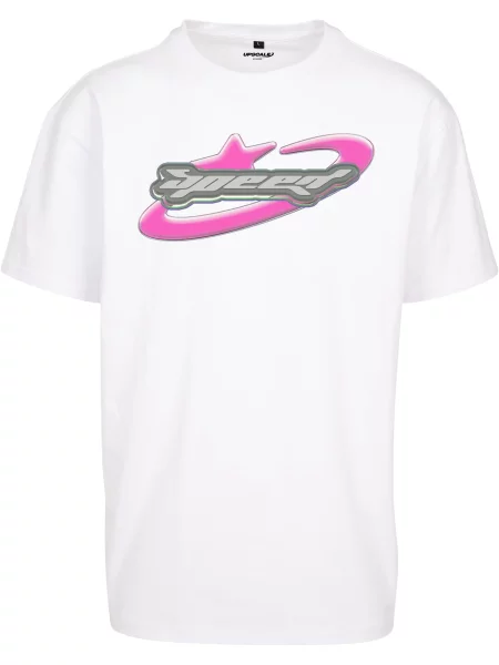 Tricou Mister Tee cu autograf alb