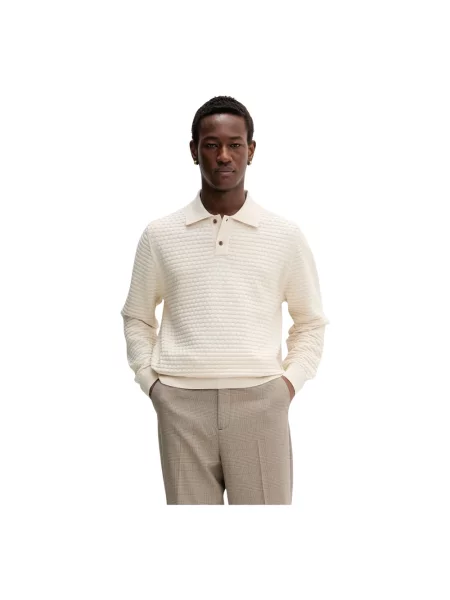 Les Deux sweter Billy beżowy