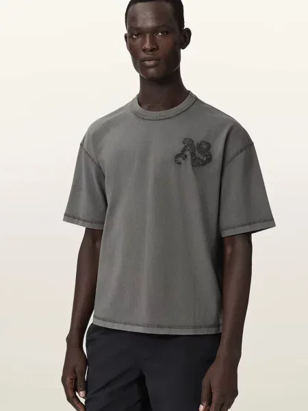 AllSaints tricou pentru bărbați din INSIGNIA gri