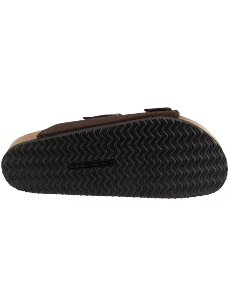 Šľapky Skechers hnedá