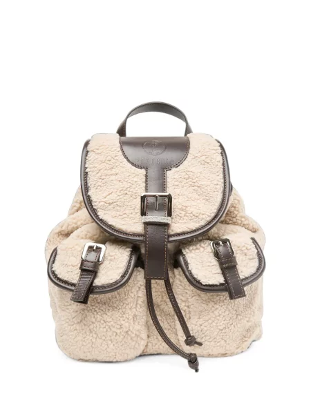 Rucsac Peserico din piele de oaie