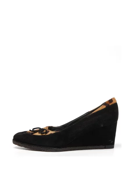 Pantofi cu toc Stuart Weitzman cu pană negru