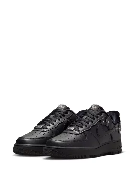 Sneakerși Nike Air Force 1 din fleece alergare negru