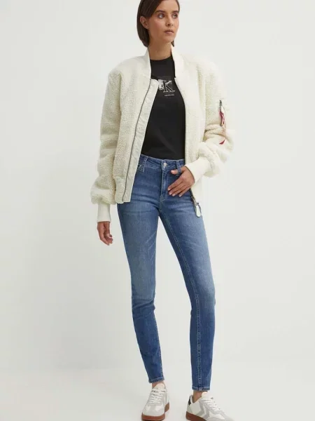 Bunda Alpha Industries Teddy béžová