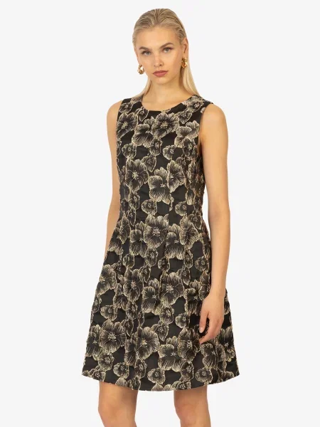 Kraimod Rochie de cocktail bej / bej închis negru