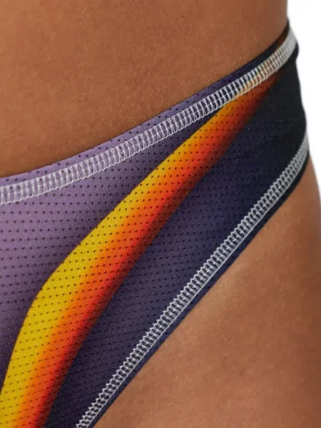 Chiloți tanga Dsquared2 cu imagine violet