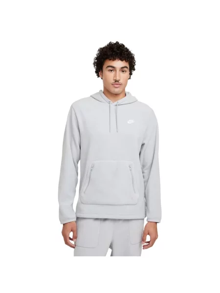 Bluza z kapturem Nike z kapturem szara