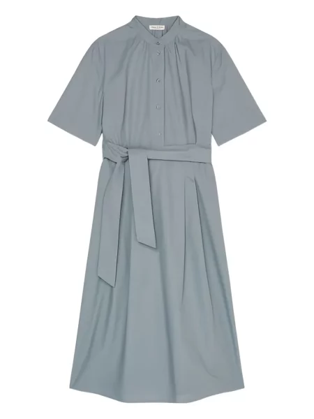 Sukienka koszulowa Marc O'polo garniturowa niebieska