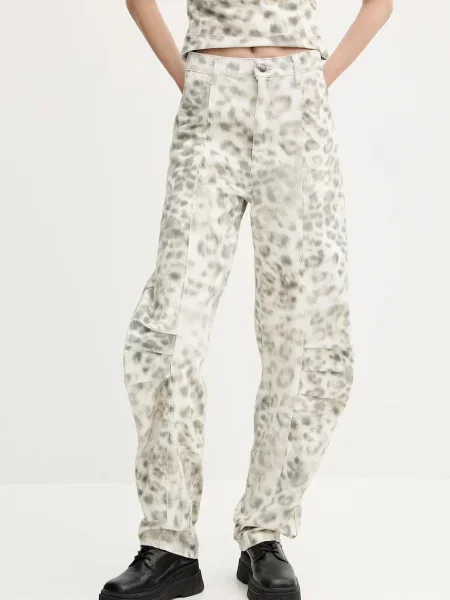 Rotate jeans high waist bej