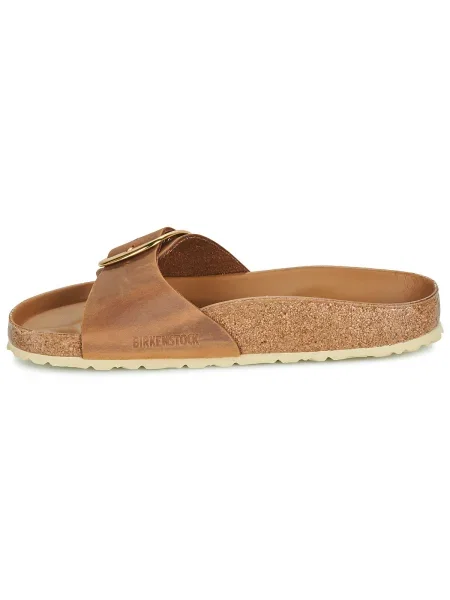 Pantofi Birkenstock cu cataramă maro