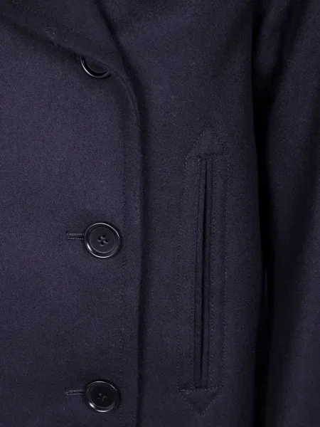 Palton Aspesi de lână albastru