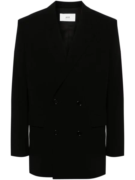 Vuneni blejzer Ami Paris crna