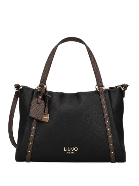 Geantă shopper Liu Jo cu imagine negru