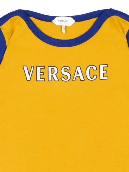 Koszulka dziecięca Versace żółta