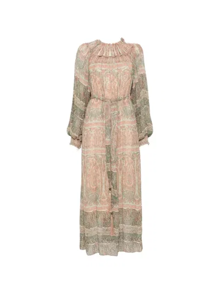 Rochie maxi Zimmermann cu imagine cu model paisley