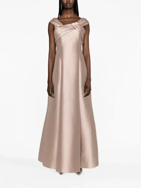 Suknele Alberta Ferretti satininis