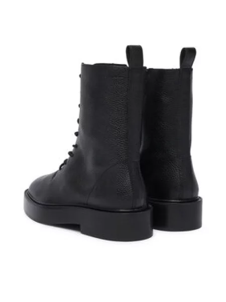 Calvin Klein Auliniai batai Conc Welt Lace Up Boot Lth juoda