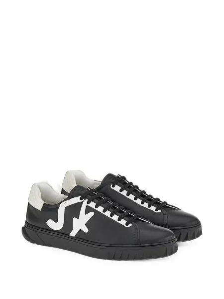 Sneakerși Ferragamo negru