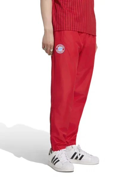 ADIDAS PERFORMANCE Športne hlače FCB ST rdeča bela