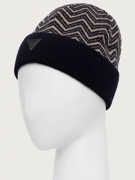 Guess шапка beanie з додаванням вовни