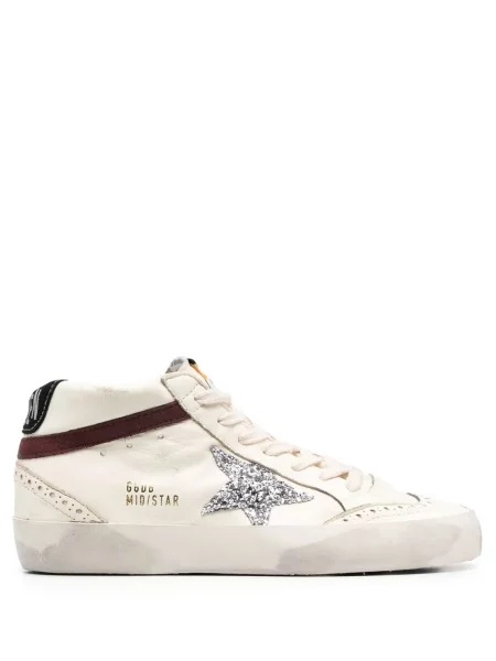 Маратонки Golden Goose Mid Star златисто
