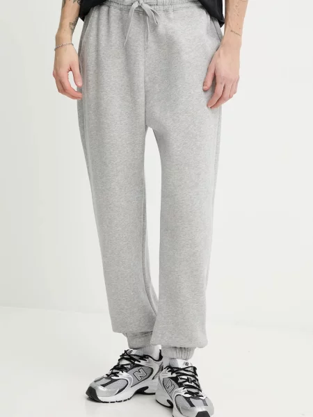 Спортен панталон Hollister Co. сиво