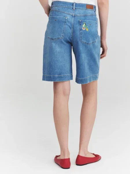 TATUUM Džínsy Lene modrá denim červená