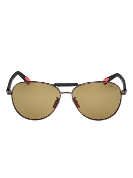 Ochelari de soare Moncler Eyewear cu imagine negru