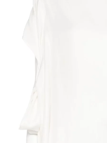 Top Cynthia Rowley cu legături alb