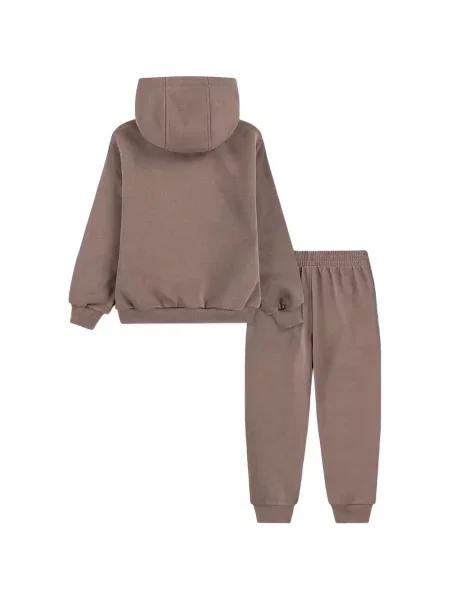 Komplet dresowy dziecięcy Nike brązowy
