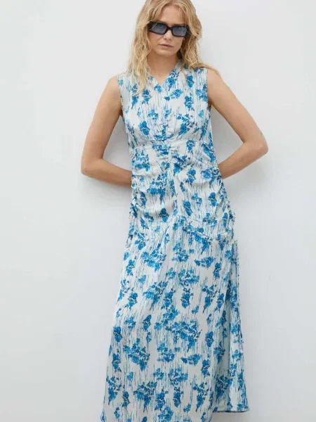 Day Birger et Mikkelsen rochie maxi evazati