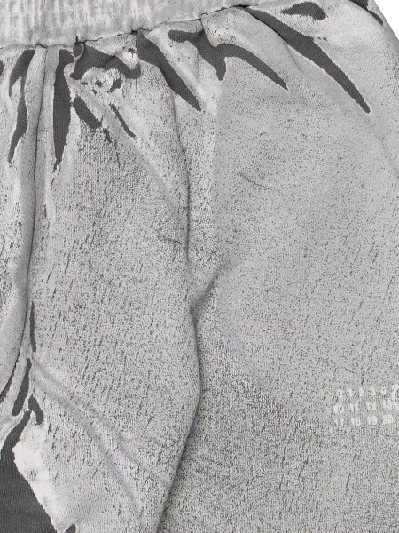 Dětské kalhoty Mm6 Maison Margiela šedé