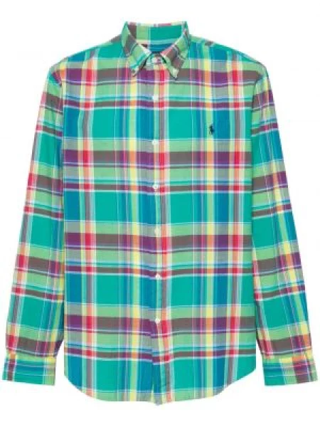 Με τιράντες μάλλινο παντελόνι Polo Ralph Lauren με απλικέ λευκό