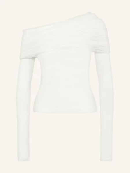 Christopher Esber Koszulka Na Jedno Ramię Sonora weiss biała