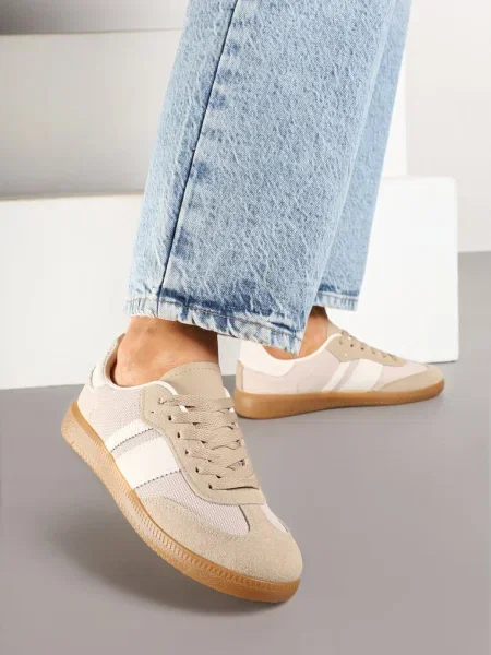 Sneakers Emidi închis bej