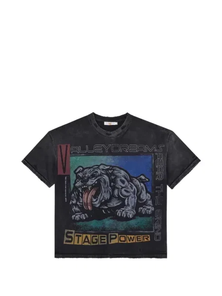 Tricou Vale zdrențuiți negru