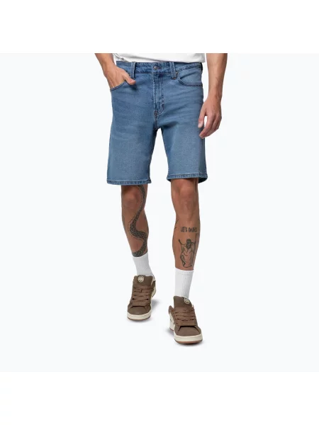 Spodenki męksie Pitbull Hornblend Jeans Pocket niebieskie