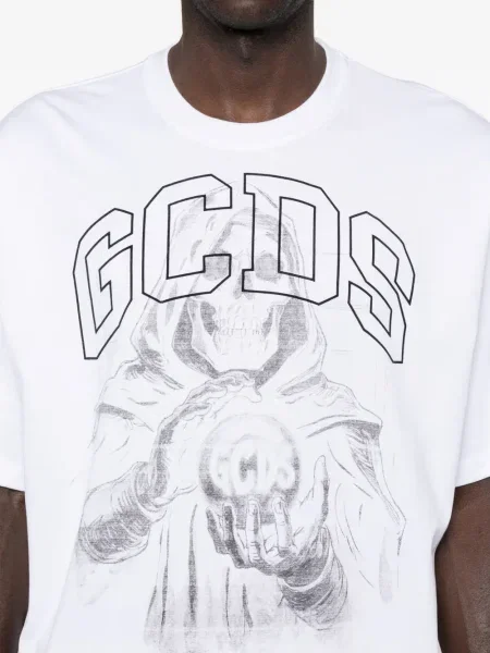 Tricou Gcds cu imagine alb
