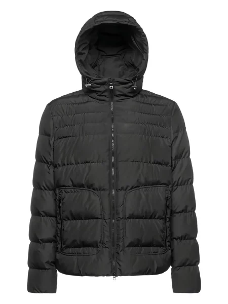 Geacă Geox cu glugă negru