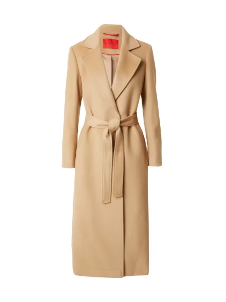 MAX&Co. Palton de lână Longrun Bej maro