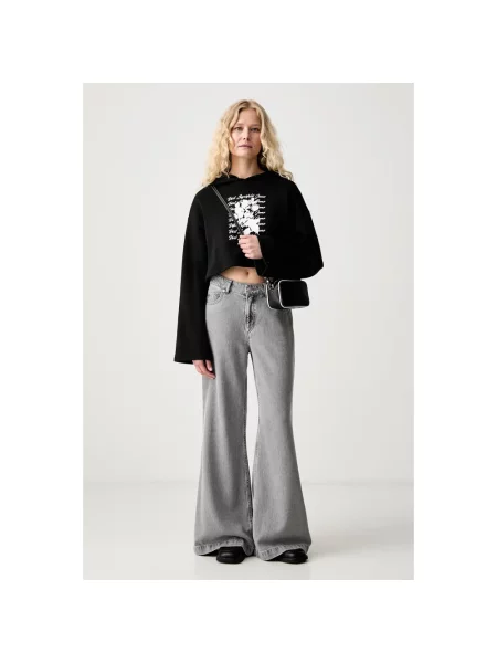 Bluza z kapturem Karl Lagerfeld z kapturem czarna