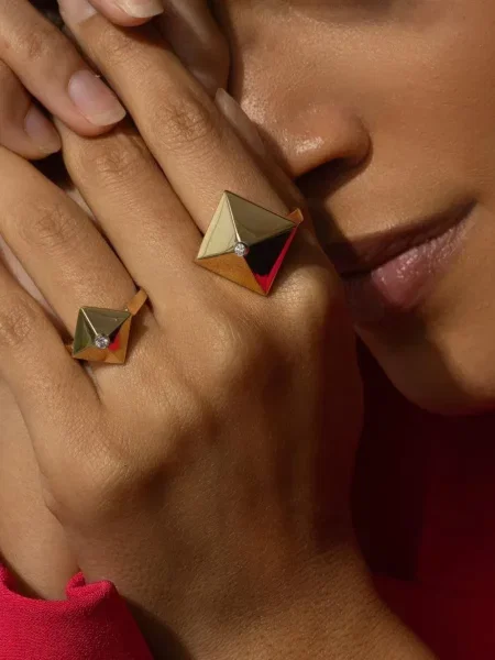 Inel Brooks Brothers galben