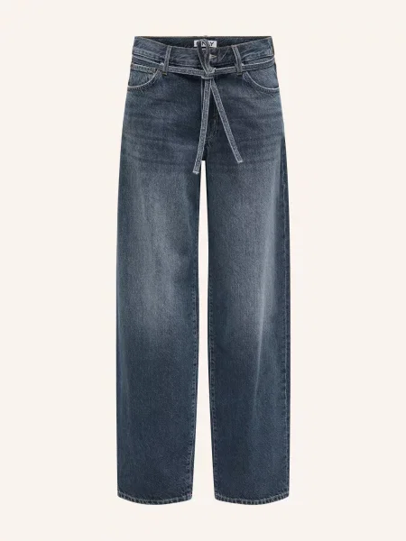 Only Barrel Džíny special blue grey denim šedé