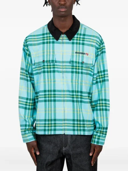 Kostkovaná košile Awake Ny zelená