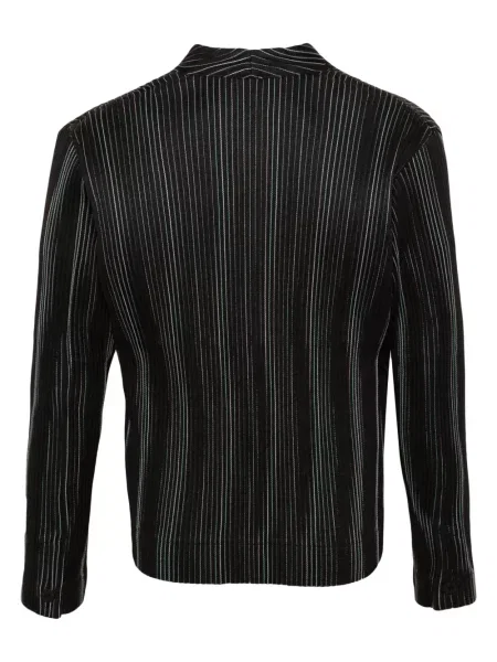 Striukė Homme Plissé Issey Miyake tvido juoda